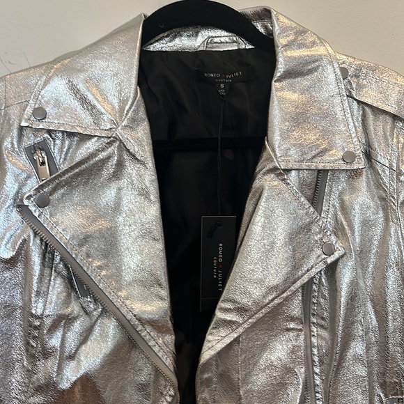 Romeo + Juliet Couture Silver Jacket - Picture 2 of 4